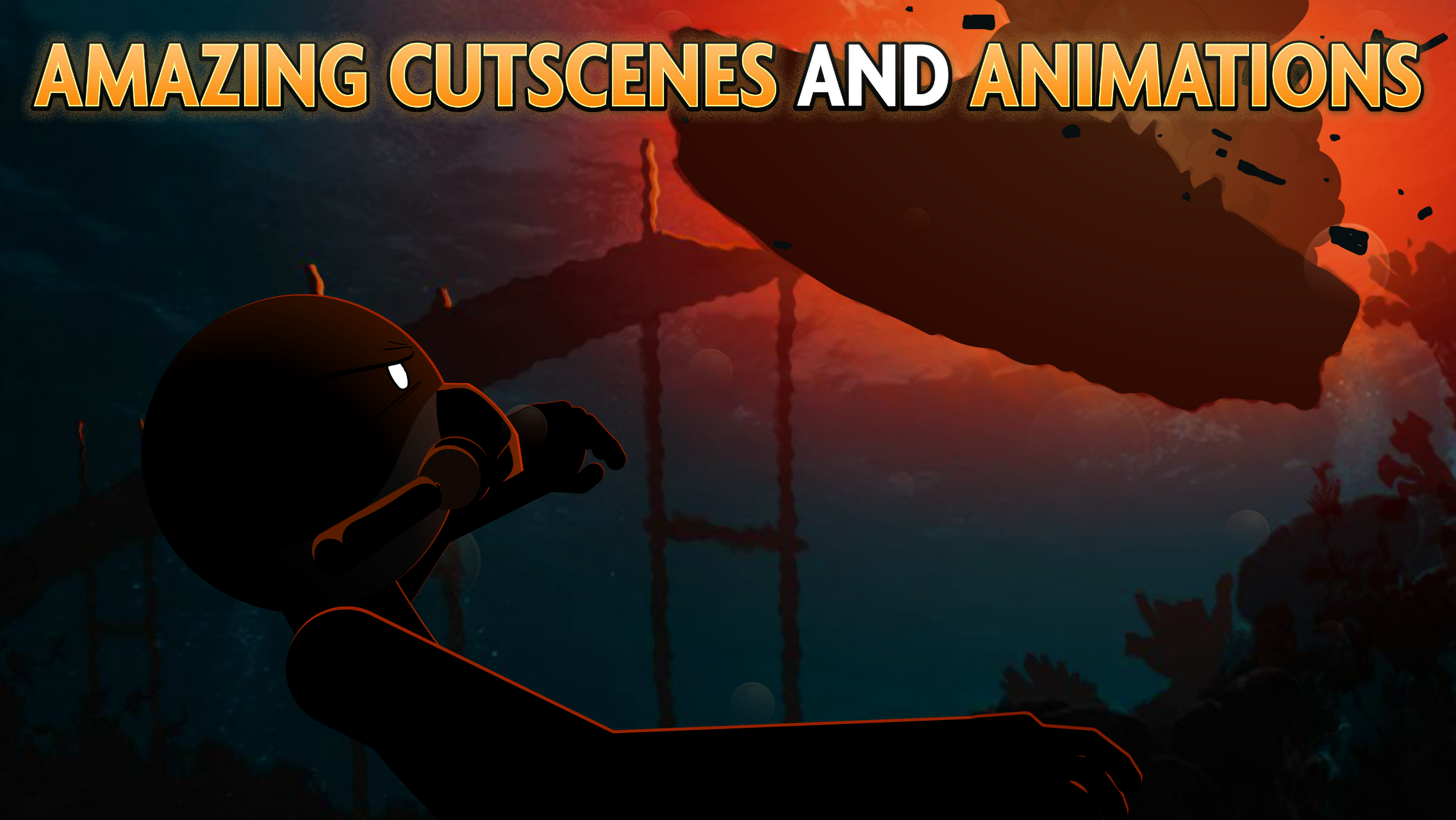 Amazing cutscenes and animations